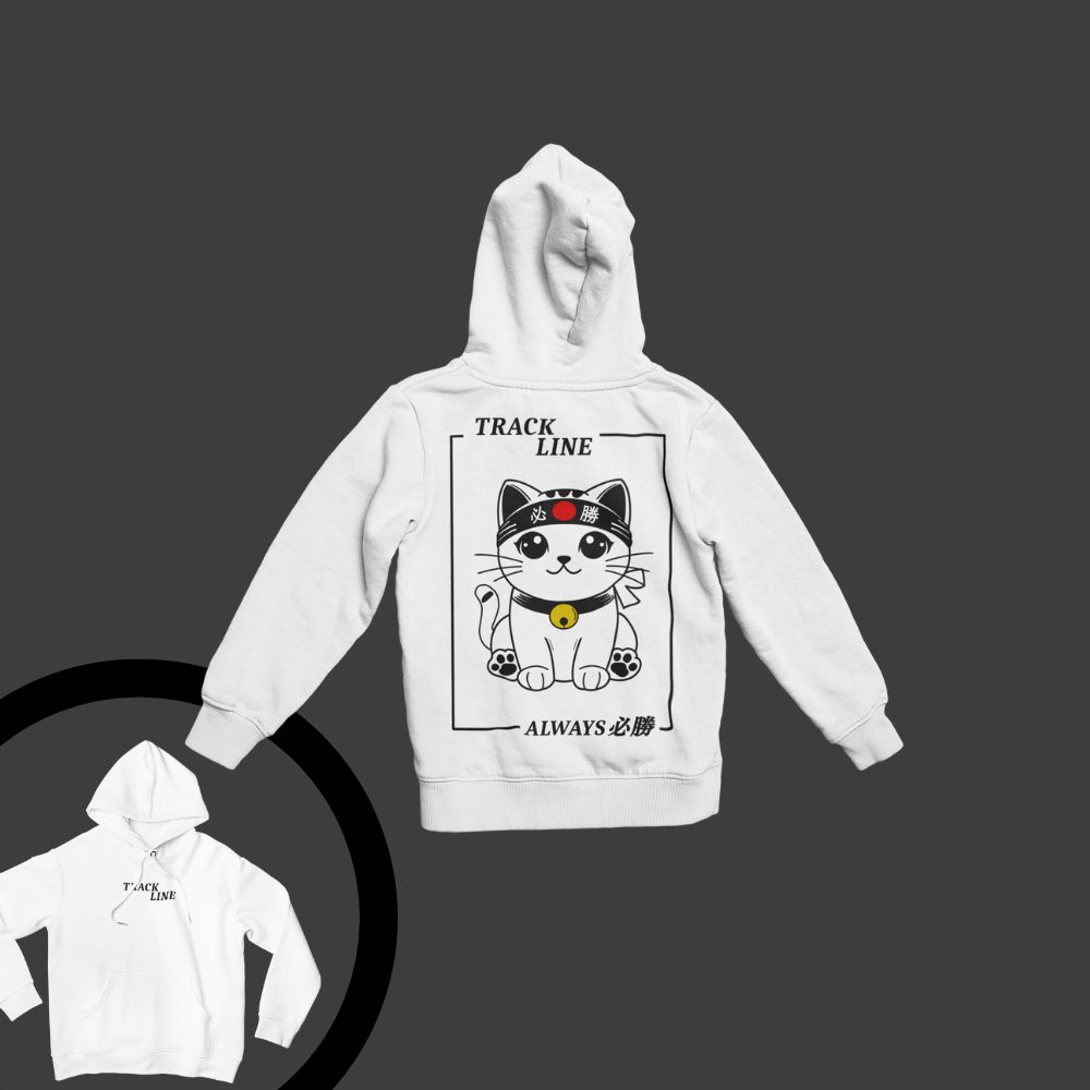 Hoodie 鉢巻猫 (hachimaki neko)